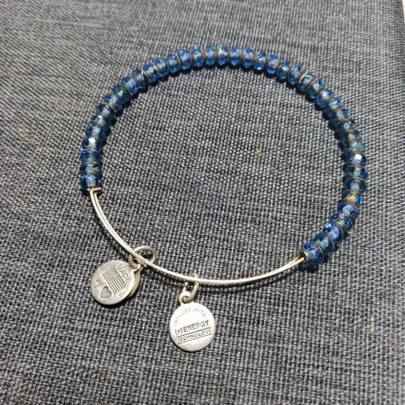 Alex and Ani Beaded Bangle Bracelet - Picture 3 of 3